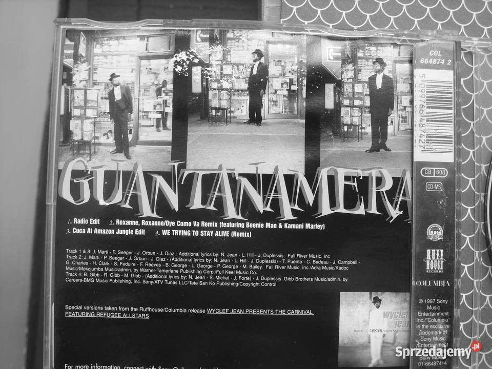 RAP singiel CD GUANTANAMERA 1997 Wołów sprzedam