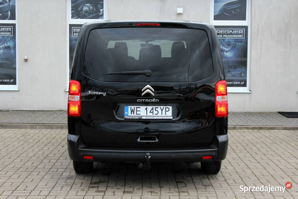 Citroen Jumpy Combi 9osobowy Long SalonPL FV23 czarny Jumpy Combi Sokołów sprzedam