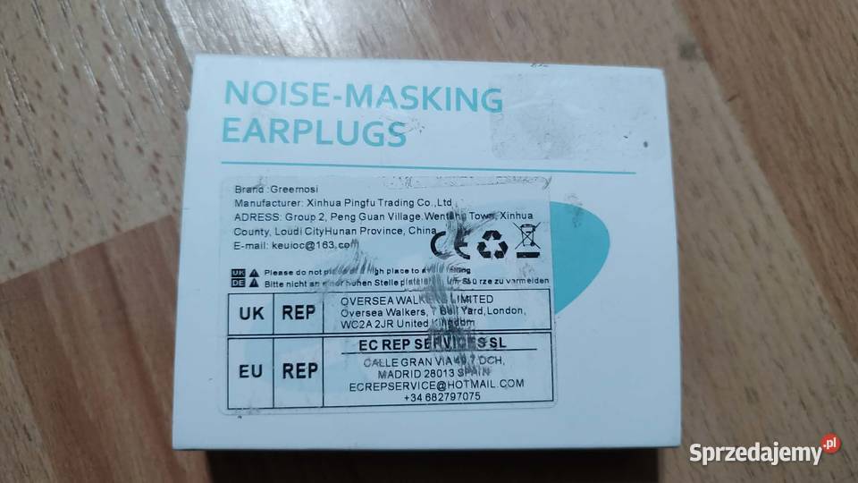 zatyczki do uszu marki Greenosi Książ Wielkopolski