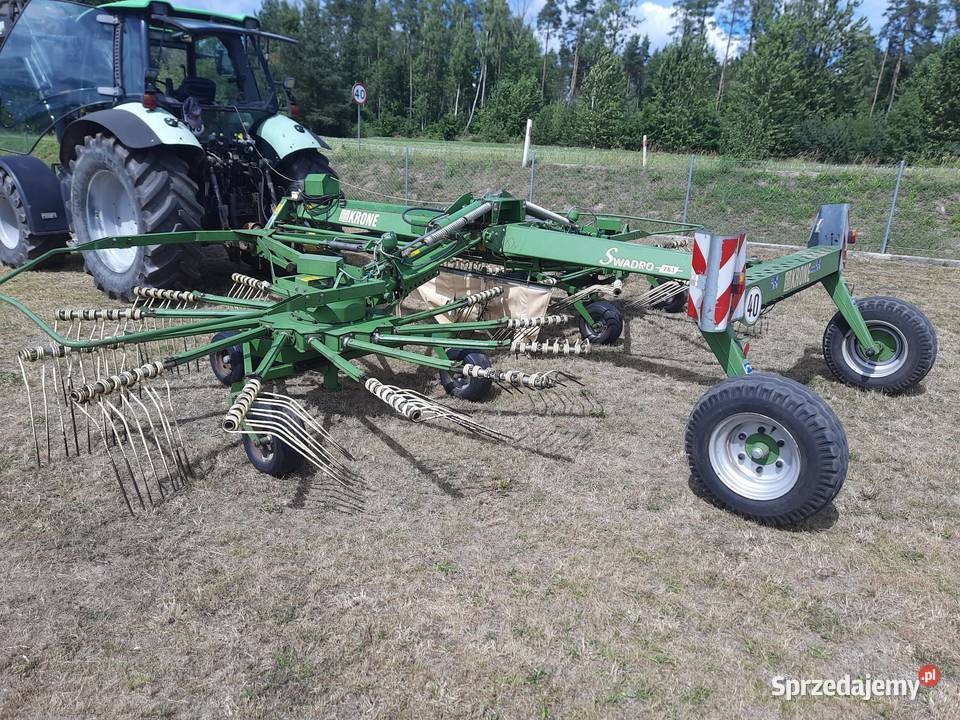 Zgrabiarka podwójna do środka Krone Swadro 761 Krone Stężyca