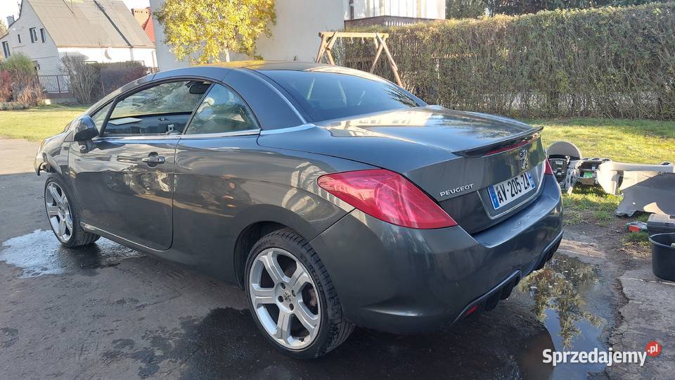 Peugeot 308cc czesci wszystkie