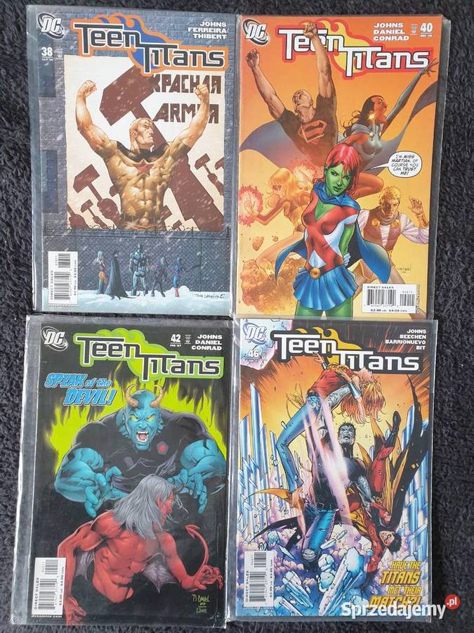 Teen Titans kolekcja 23 komiksów DC USA Gdynia