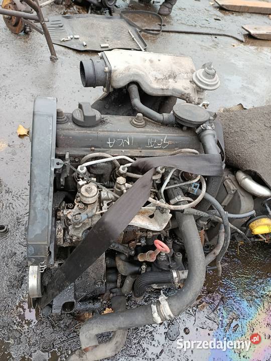 Silnik Volkswagen 19 TD pompa na lince Szklarka Myślniewska