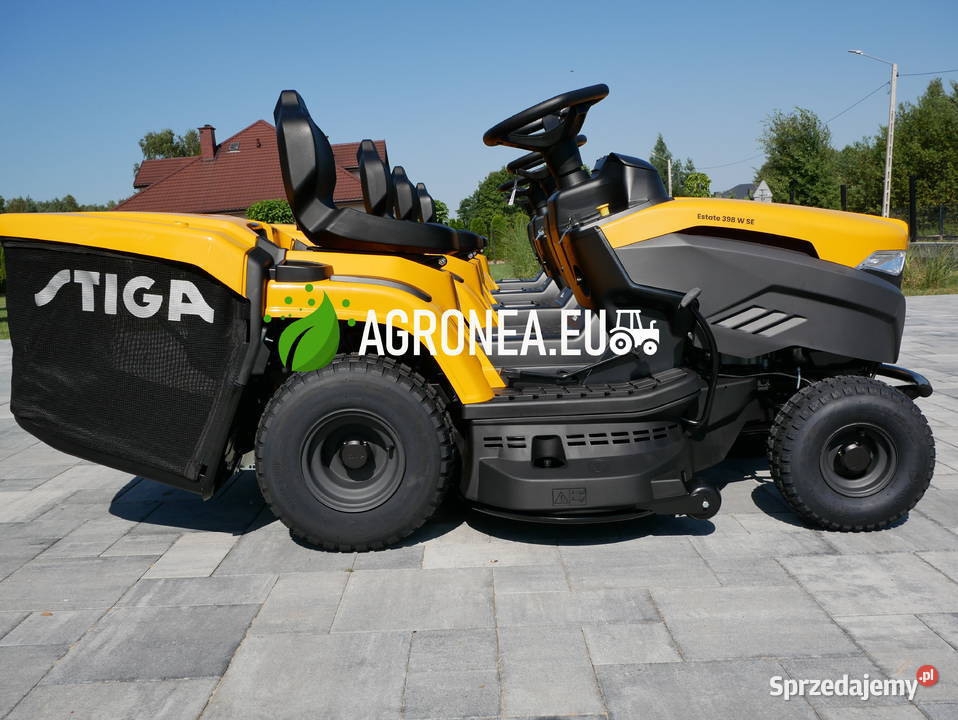 STIGA 398W VTWIN 2 cylindry kosz 240l Traktorek Traktorki podkarpackie Tarnobrzeg