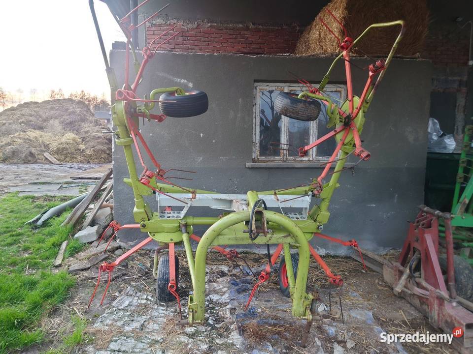 Claas W 540 SL przewracarka przetrząsacz pająk nieuszkodzony Maszyny rolnicze małopolskie Łużna