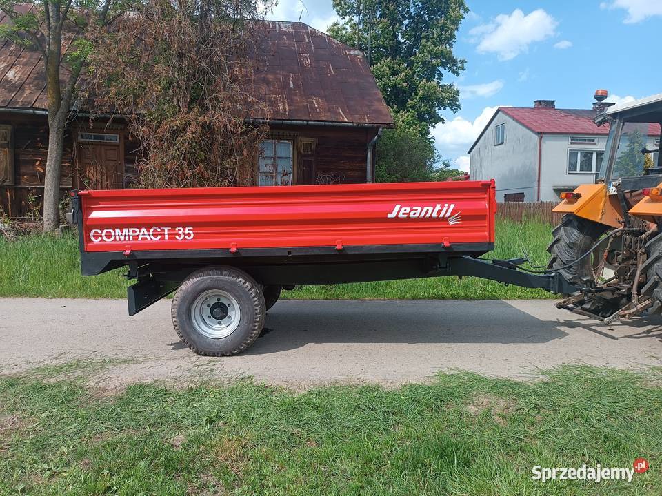 rzyczepa wywrotka 3stronna jednoosiowa nieuszkodzony mazowieckie