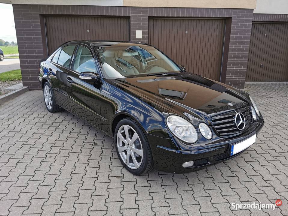 MERCEDES 04r E240 26 V6 177 MANUALJASNE SKÓRY Zarejestrowany w Polsce Poznań