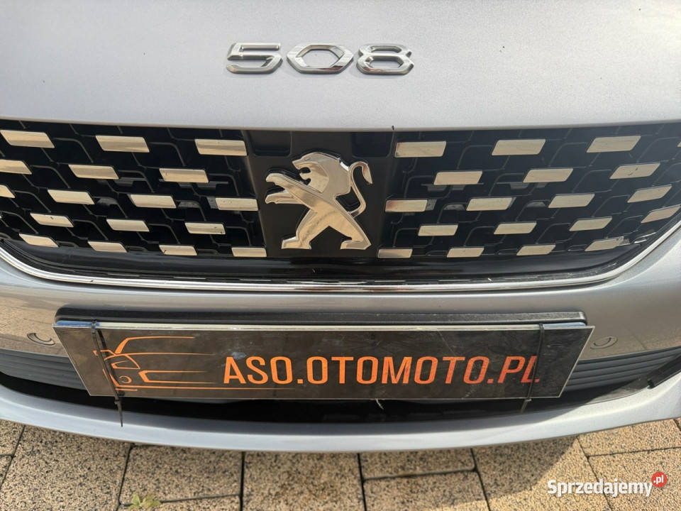 Peugeot 508 GT SKORA nawi FUL LED kamera ACC ABS opolskie Otmuchów