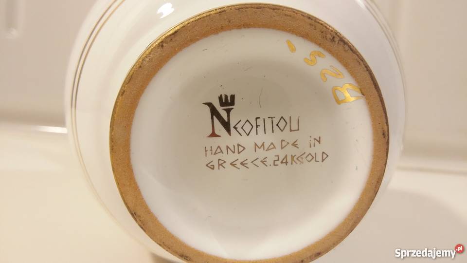 Neofitou Wazon Grecki Handmade 24 k złoto sprzedam