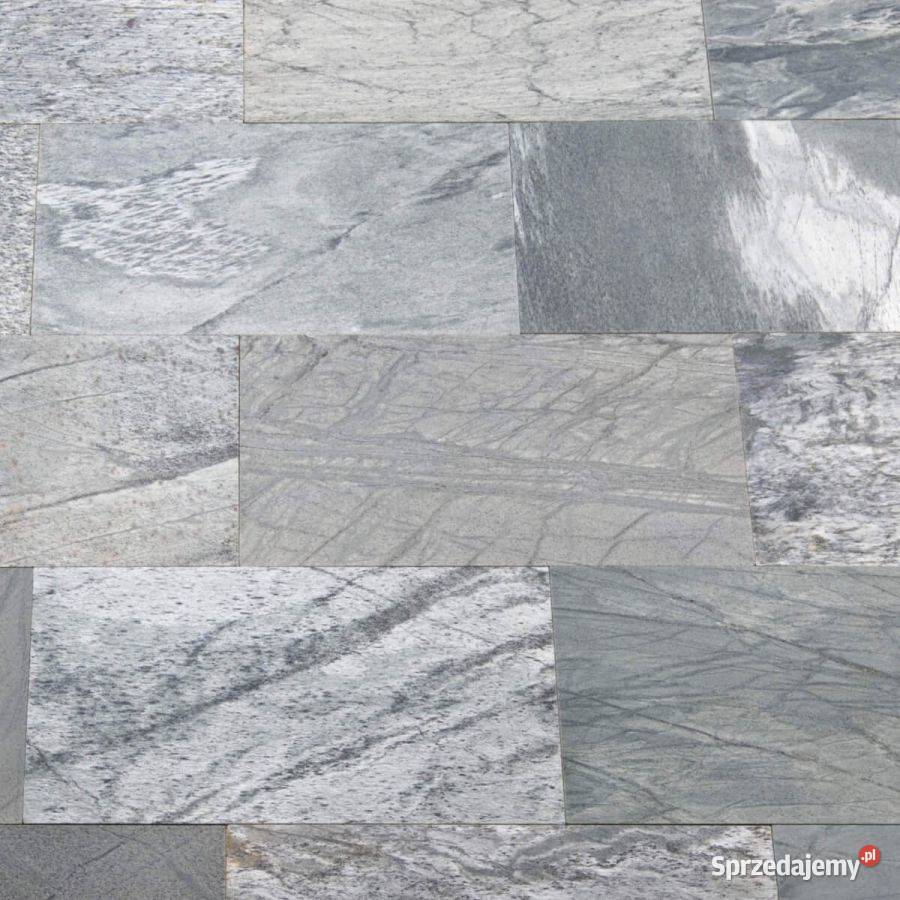 Płytki Łupek Srebrny Silver Shine szlifowany Pozostałe Łódź