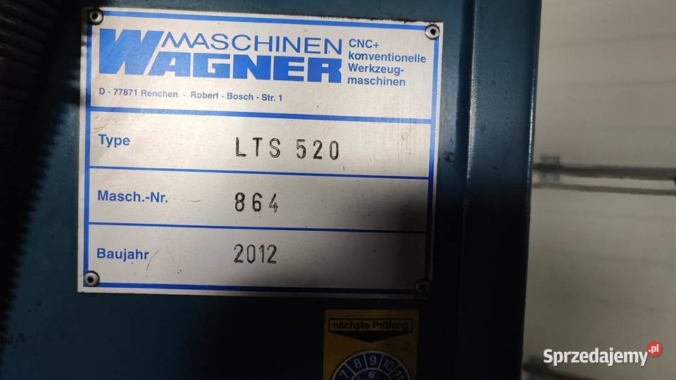 Piła tarczowa do metalu Trennjaeger LTS 520 r Produkcja Sucha Beskidzka