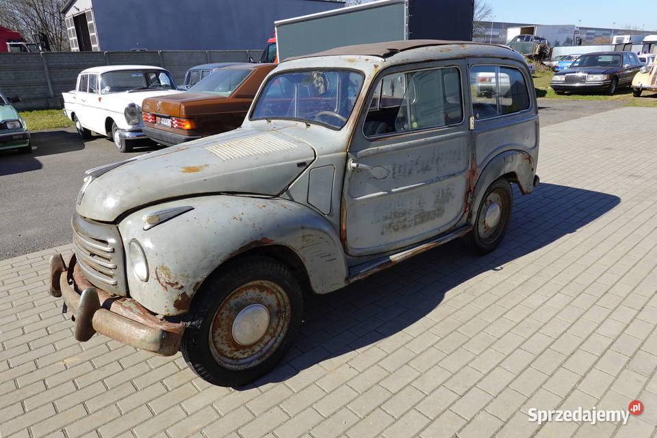 Fiat 500C Topolino Belvedere Giardiniera 1953 569cm3 Zgierz