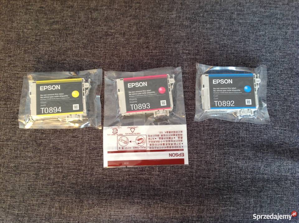 Tusze epson do drukarki nowe Olsztyn