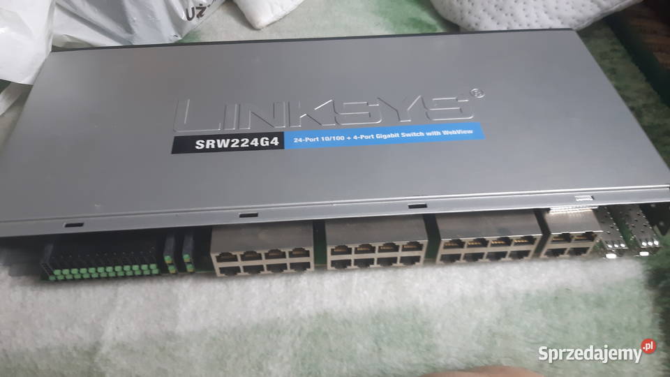 cisco linksys srw224g4 switch 24port tb100 4port Gigabit Ethernet