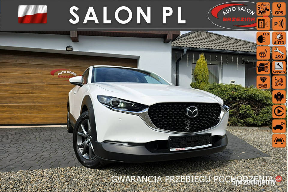 Mazda CX30 serwis ASO asystent pasa ruchu