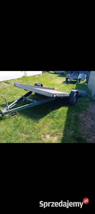 Przyczepa platforma uchylna 1 Pozostałe Przyczepy Świerklaniec