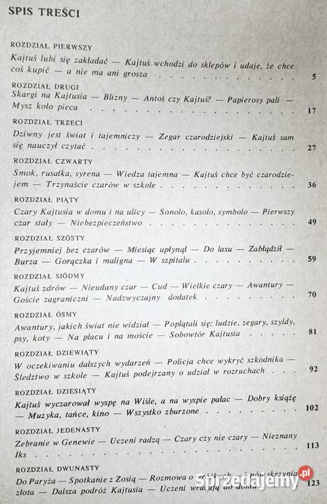 Kajtuś Czarodziej Janusz Korczak