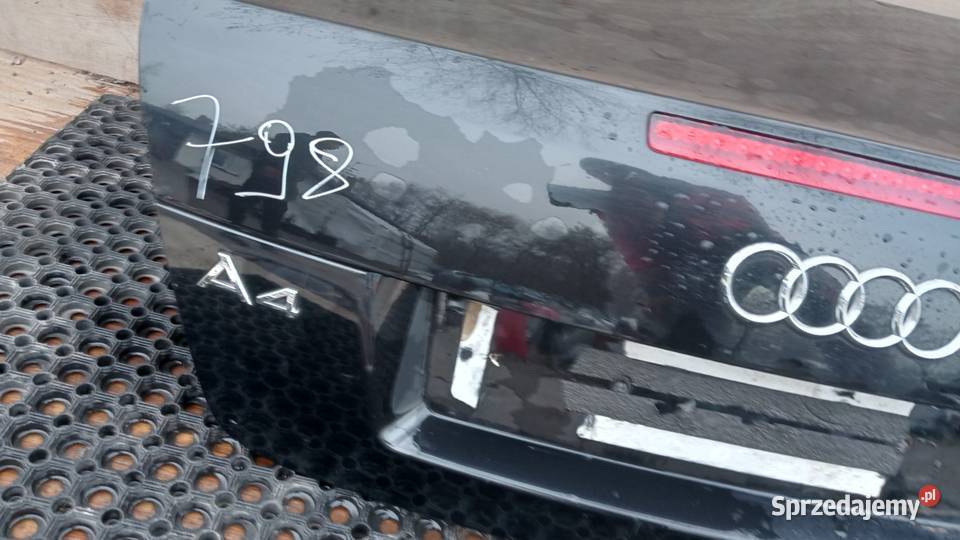 AUDI A4 B7 CABRIO KLAPA TYŁ LZ9Y Zbierkowo