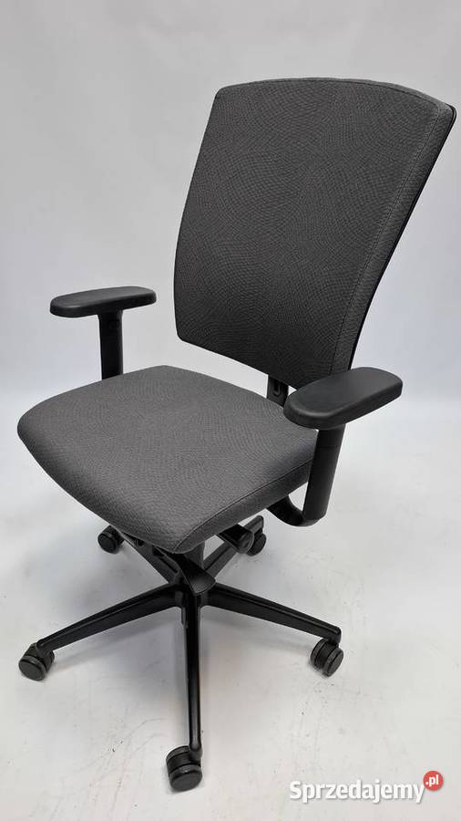 Fotel biurowy krzesło obrotowe Sitag EL100 szare wielkopolskie Poznań