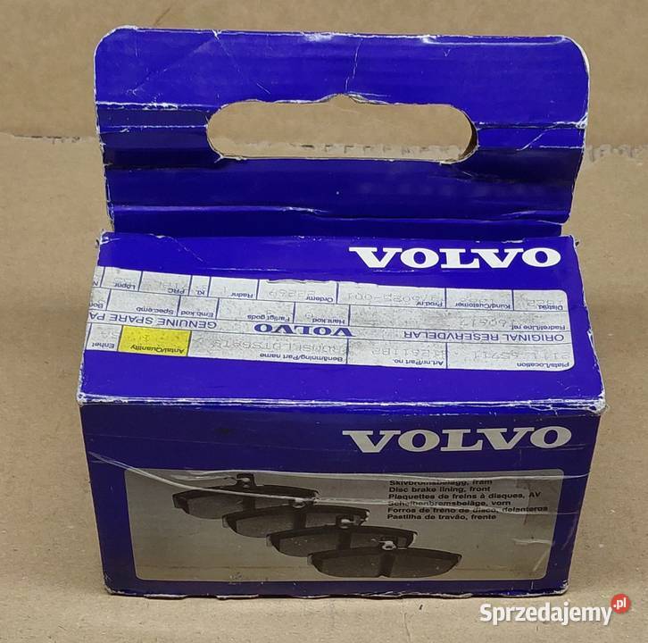 KLOCKI HAMULCOWE PRZÓD VOLVO 740 760 780 940 960 dolnośląskie Mielęcin
