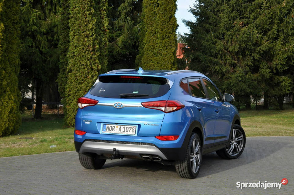 Hyundai Tucson 16T17799LedNaviKameraRelingWelurI asystent pasa ruchu Tucson Ostrów Mazowiecka sprzedam