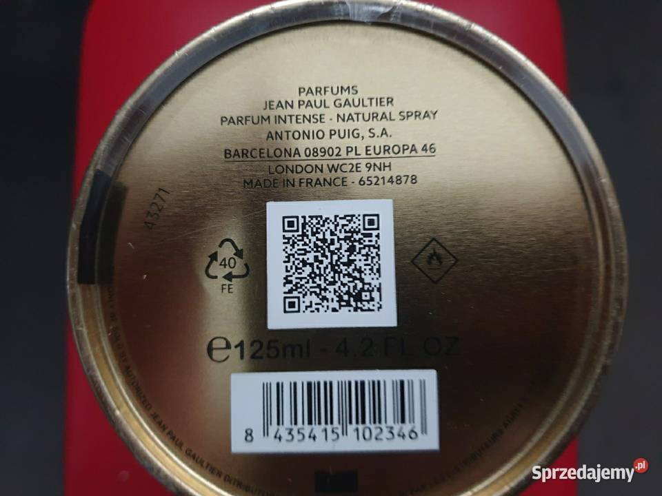 Jean Paul Gaultier Le Male Elixir Absolu 125 ml Jean Paul Gaultier Radom sprzedam