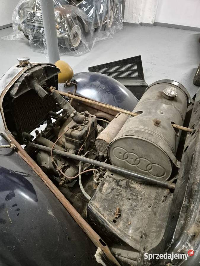 DKW F8 Cabrio Niemiec płakał mu zabierali 1939 manualna Warszawa