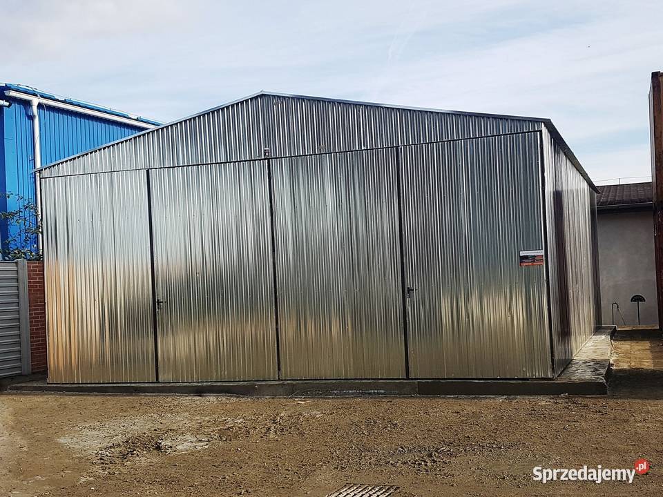 Blaszana montowana hala 8x10m ocynk małopolskie