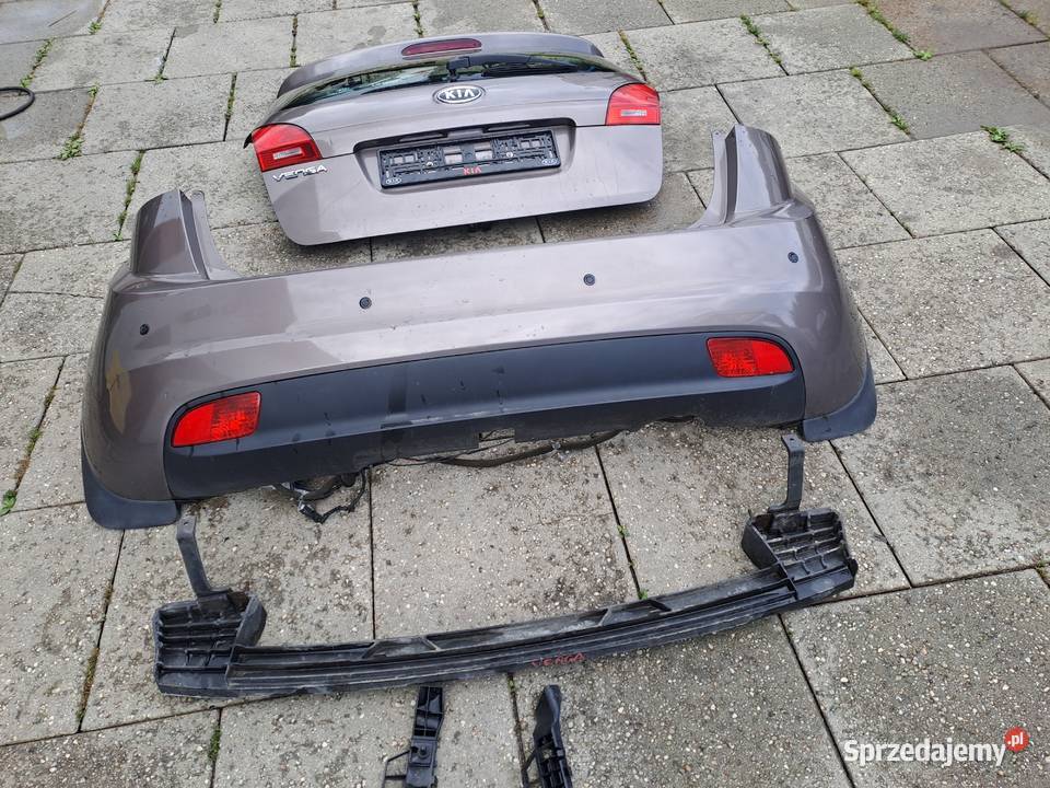 Kia Venga tylna klapa zderzak z PDC kod lakieru śląskie