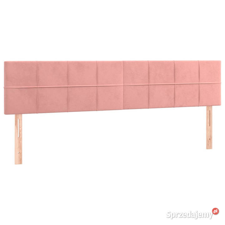 Zagłówek do łóżka z LED różowy 160x5x7888 Warszawa