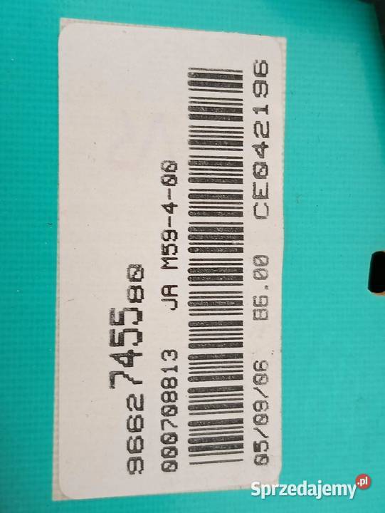 LICZNIK 9662745580 16 HDI Citroen Berlingo I osobowe świętokrzyskie