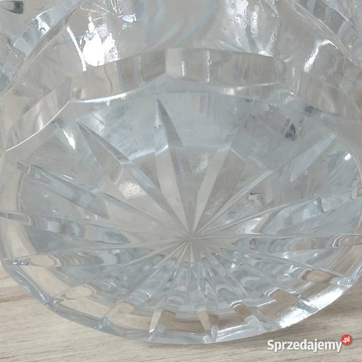 duża karafka kryształowa Porcelana i szkło Bukowno