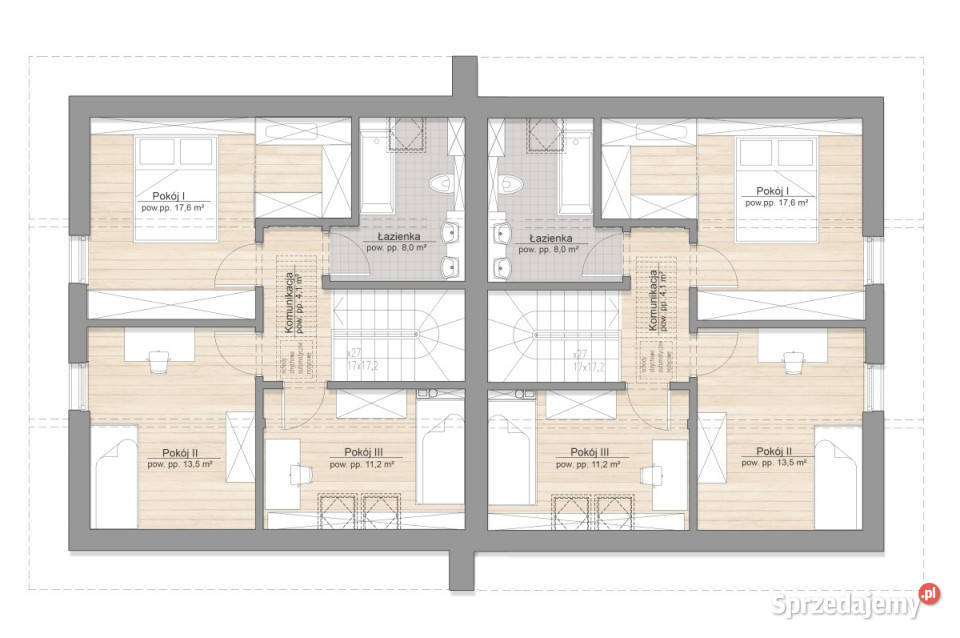 BEZPOŚREDNIO Domy PREMIUM z działką pod lasem 102m2