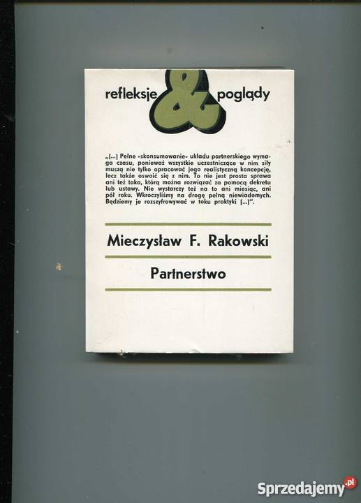 Partnerstwo - Mieczysław Rakowski