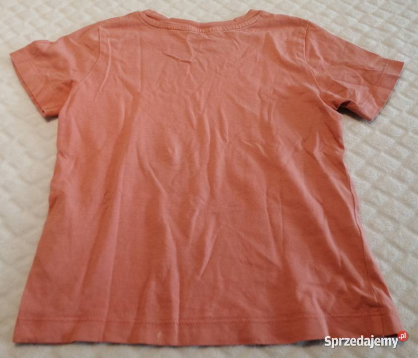 Koszulka krótki rękaw łososiowa 98104 HM Odzież śląskie Czeladź sprzedam