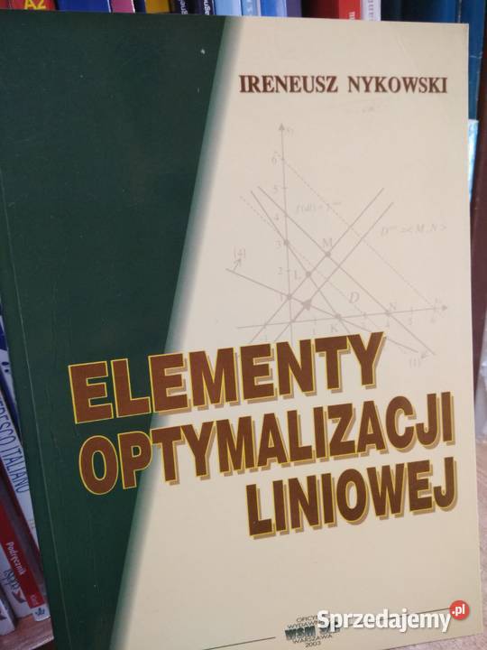 Elementy optymalizacji liniowej Nykowski miękka