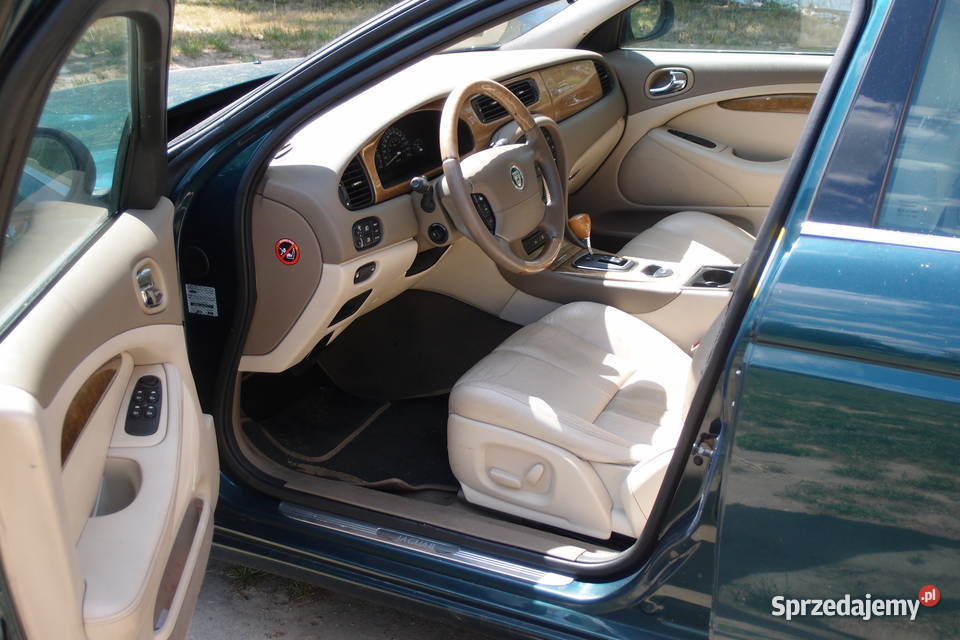 Jaguar SType 25 2002r Rok produkcji 2002 mazowieckie Czarny Ług