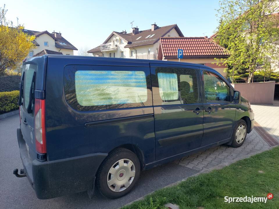 Fiat Scudo 2008 9os 120 Wersja LONG Rok produkcji 2009 Kraków sprzedam
