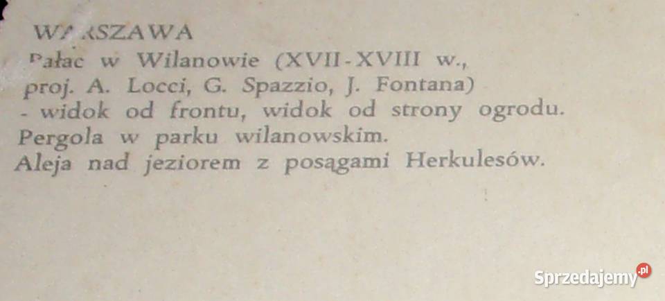 Warszawa na pocztówce z lat siedemdziesiątych Pozostałe Pruszków