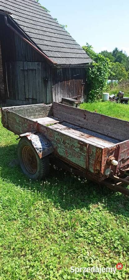 Przyczepka dzik 21 traktor esiok Skrbeńsko