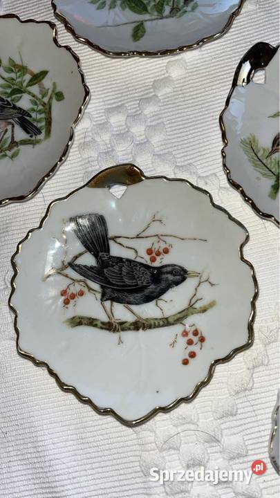 Talerzyk z dziurką Listek ptaszki Konfiturówka Gdańsk