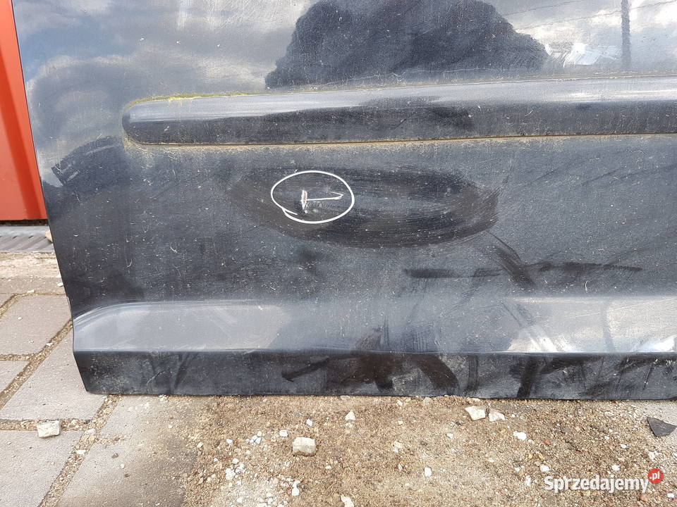 VW GOLF 5 PLUS DRZWI LEWE PRZOD CZARNE Turkowice