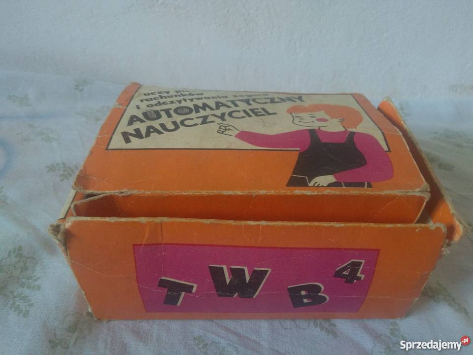 PRL układanka gra AUTOMATYCZNY NAUCZYCIEL LATA sprzedam