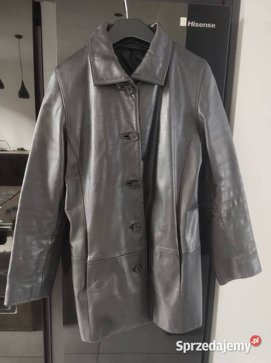 Kurtka z naturalnej skóry oversize unisex Gliwice