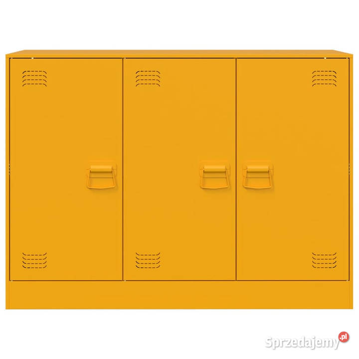 Szafka musztardowa 99x39x73 stal WM841724 Pozostałe Warszawa sprzedam