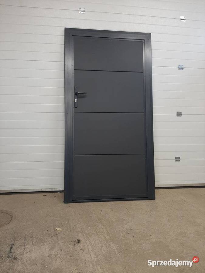 Aluminiowe drzwi boczne Zewnętrzne Ocieplane Nowy Sącz