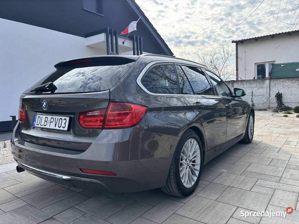 Bmw 320d f31 luxury bogate wyposażenie super Wrocław