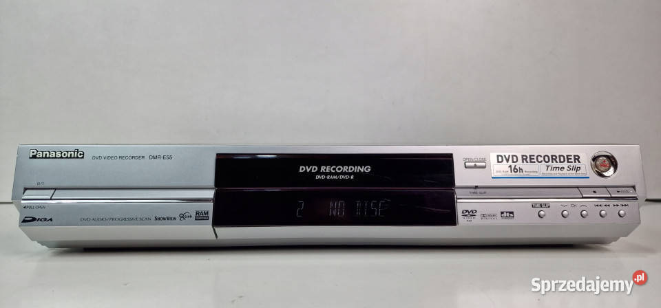 PANASONIC DMRE55 DMR E 55 Nagrywarka DVD HDD DVD i Blu-ray Międzychód