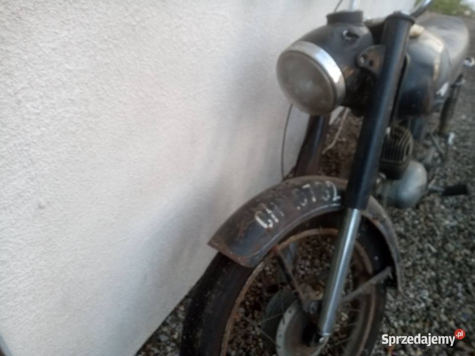 Wsk 125 garbusa 1976 uszkodzony Oświęcim