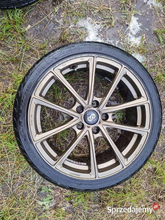 Felgi aluminiowe Enkei 18 z oponami Opony i felgi kujawsko-pomorskie